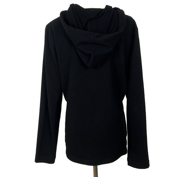 Susan Graver Floral  Zip Front Hooded Jacket Medium - Picture 3 of 8